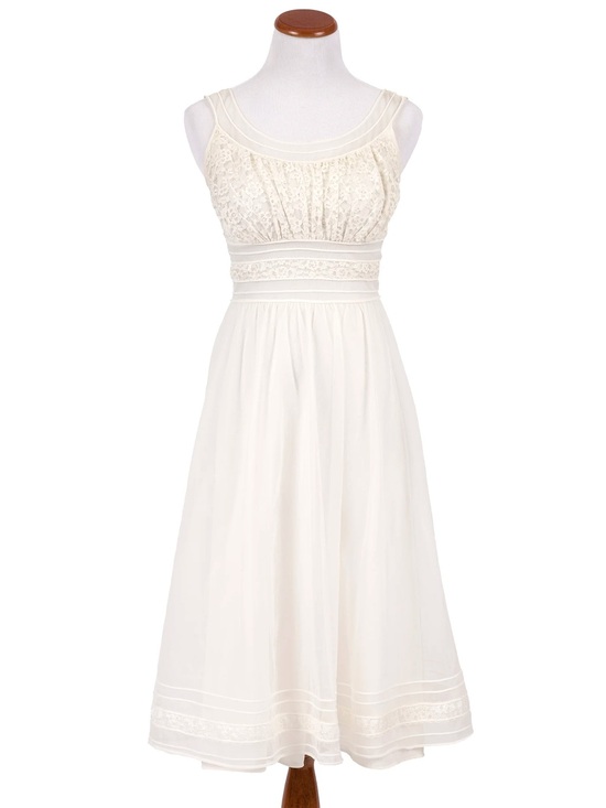 Shadowline Other - 1960s Shadowline  Nightgown Chiffon Lace Lingerie Vintage Sz S